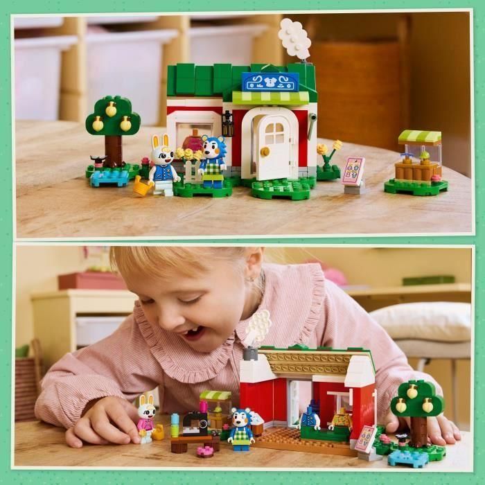 LEGO 77055 Tienda Ropa Hermanas Manitas Animal Crossing Set de Construcción con Figuras Pili y Ariel Juguete para Niños +6 años 4 LEGO 77055 Tienda Ropa Hermanas Manitas Animal Crossing Set de Construcción con Figuras Pili y Ariel Juguete para Niños +6 años 4