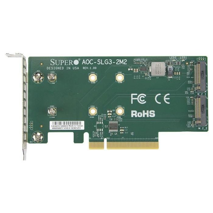SuperMicro AOC-SLG3-2M2
