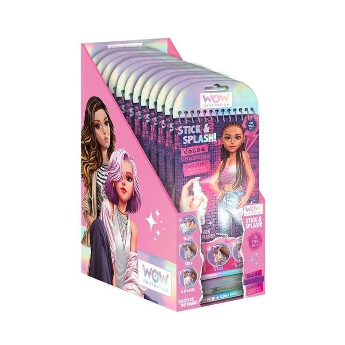 Stick & splash formato mini wow 6 Stick & splash formato mini wow 6