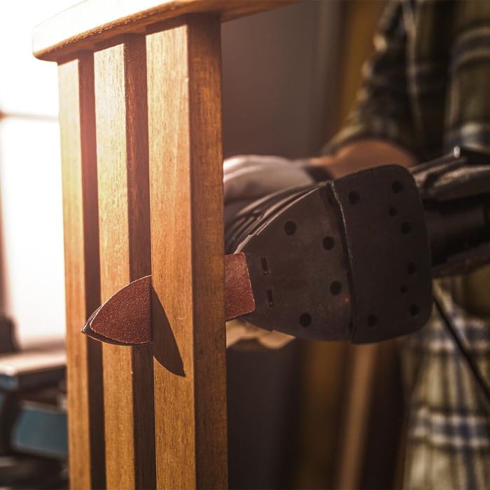 Cecotec Lijadora orbital delta 180W PerfectSurface 180 Delta con depósito y accesorios 7