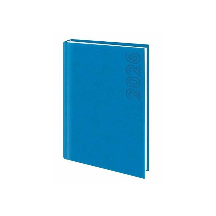 Agenda Anual (2026) Edeusto Tucson Cosida Tapa Acolchada E15 170X240 S/V Azul (914)