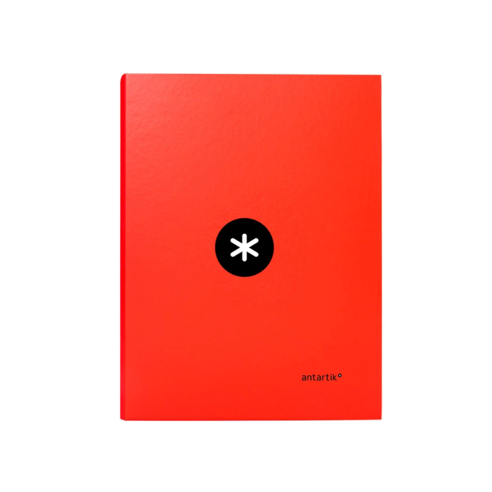 Antartik Carpeta de anillas A4 4/25 mm Roja 1
