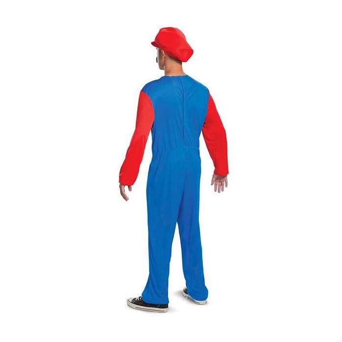 Disfraz adulto nintendo super mario lujo talla l-XL 1 Disfraz adulto nintendo super mario lujo talla l-XL 1