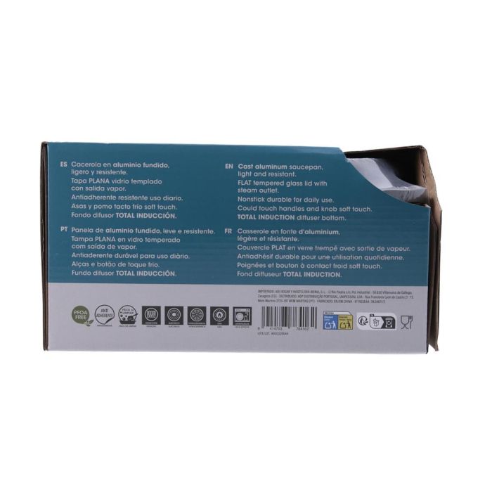 Cacerola Aluminio Fundido Confort Quid 24 cm - 4,2 L (4 Unidades) 5