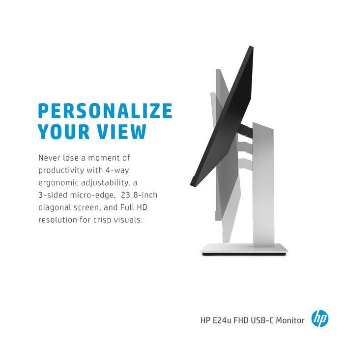 HP E24u G4 FHD USB-C Monitor 9 HP E24u G4 FHD USB-C Monitor 9