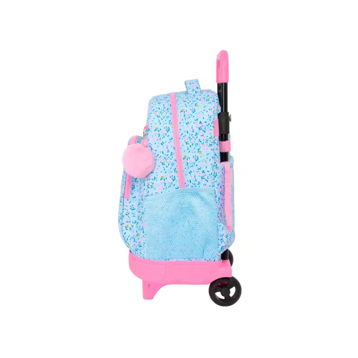 Mochila Escolar con Ruedas Vicky Martín Berrocal Paraíso Azul Rosa 33 x 45 x 22 cm 2 Mochila Escolar con Ruedas Vicky Martín Berrocal Paraíso Azul Rosa 33 x 45 x 22 cm 2