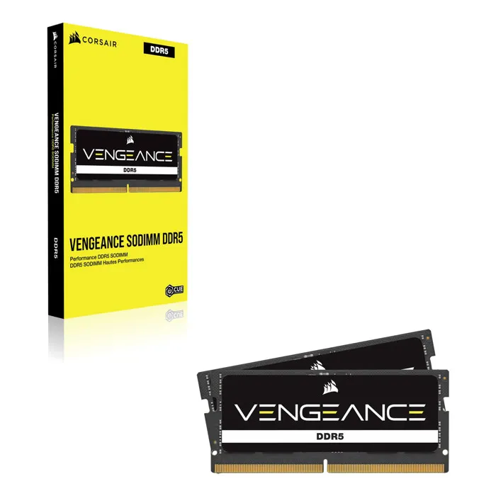 Corsair Vengeance CMSX16GX5M1A5600C48 Memoria RAM DDR5 16GB (1x16GB) 5600MHz CL48 para Portátil 2
