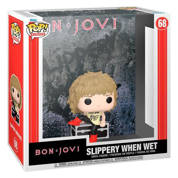 Funko POP Albums Figura Bon Jovi Slippery When Wet 22,2x23,3x7,7cm