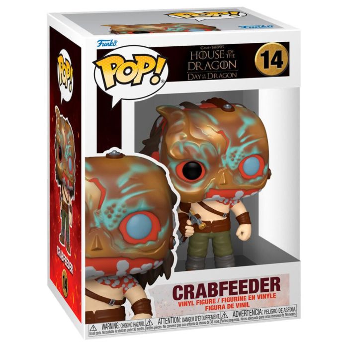 Funko Figura POP House of the Dragon Crabfeeder Vinilo 9cm