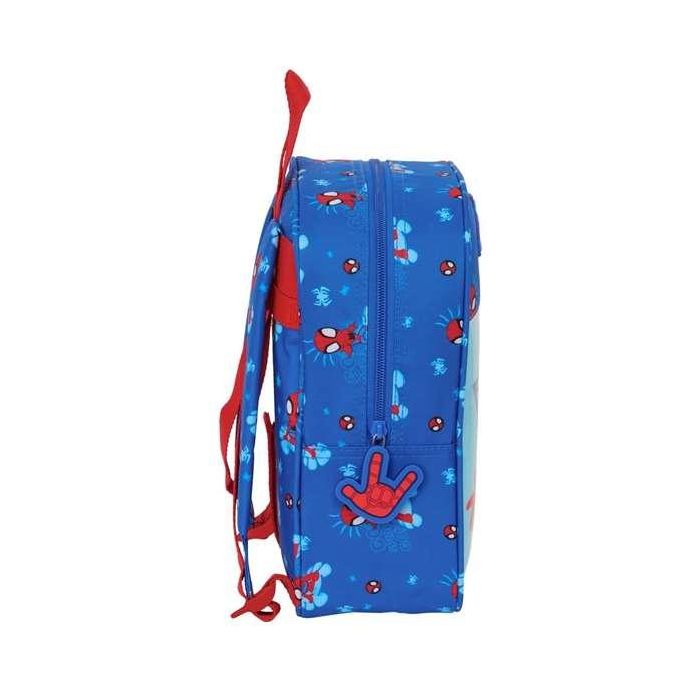 Mochila Infantil Spider-Man Azul 22 x 27 x 10 cm 1