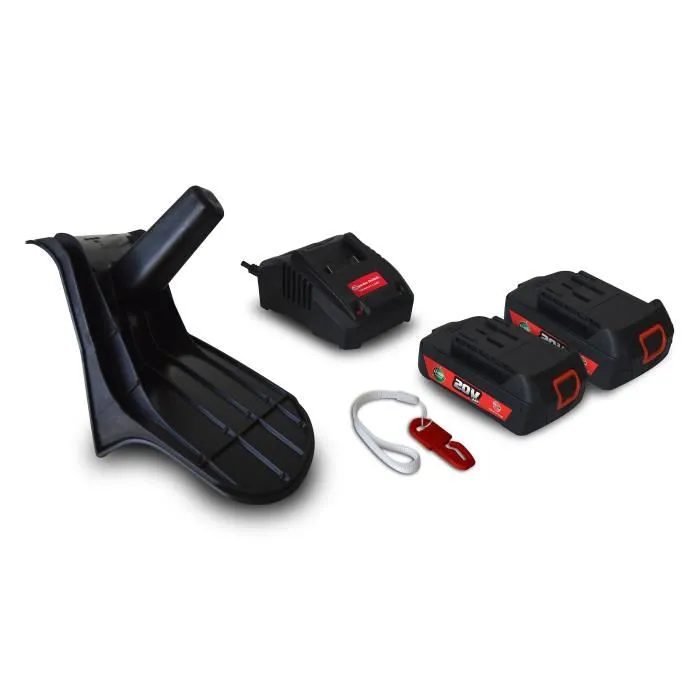 Elem Cortacésped Recargable 40V - Batería Litio 2Ah, 37cm Ancho Corte, 6 Alturas, 35L Colector, Mulching 1