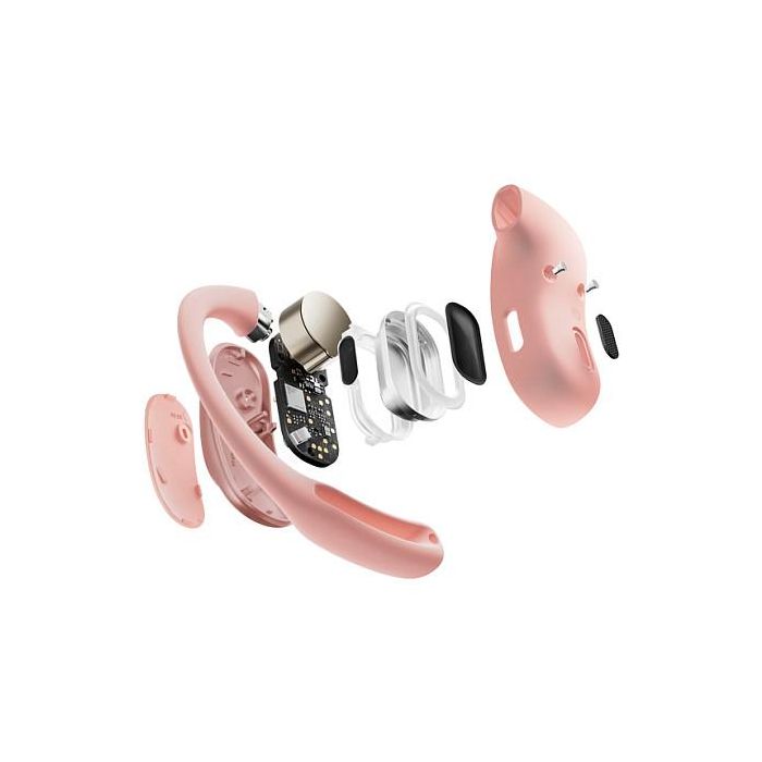 Shokz OpenFit Air Auriculares Inalámbricos Deportivos para Llamadas y Música en Color Rosa 2