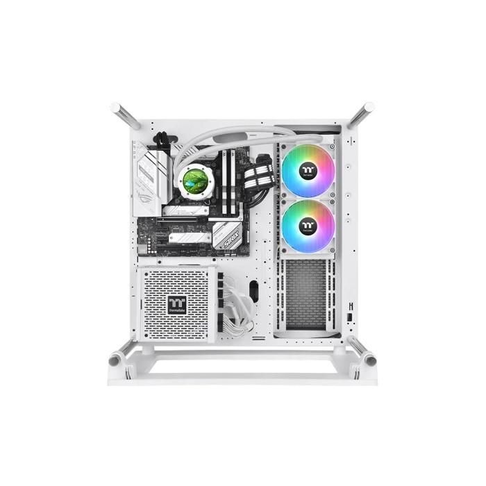 K Cooler Wasserkühlung Thermaltake TH240 V2 Ultra ARGB Sync CPU Liquid Cooler Snow Edition All-In-One 2
