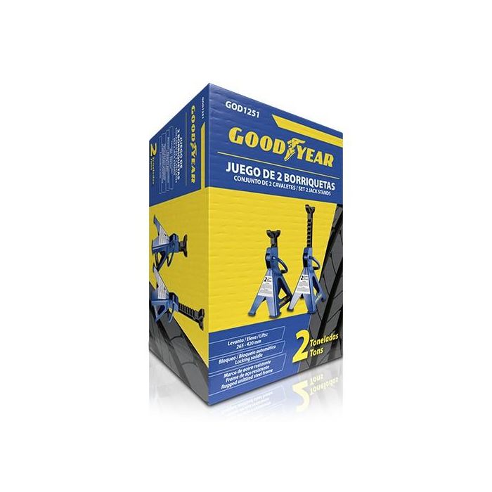 Borriqueta Acero 2Ton Jgo 2 Unidades Goodyear Cs1 GOD1251 1 Borriqueta Acero 2Ton Jgo 2 Unidades Goodyear Cs1 GOD1251 1
