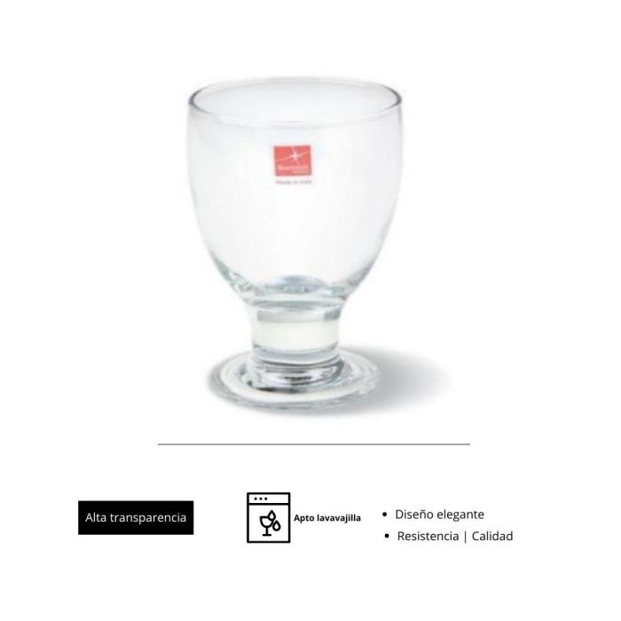 R. Ciao Copa de Agua de Cristalería, Altura 123 mm, Capacidad 24 cl, Colección R.CIAO (Set de 12)