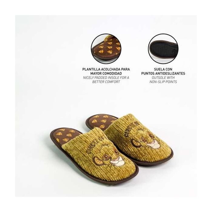 Zapatillas de casa abierta lion king t40/41 4 Zapatillas de casa abierta lion king t40/41 4
