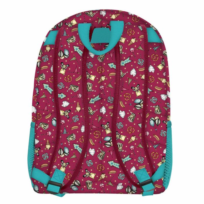 Mochila Escolar Gorjuss Fireworks Granate 31.5 x 40 x 22.5 cm 1