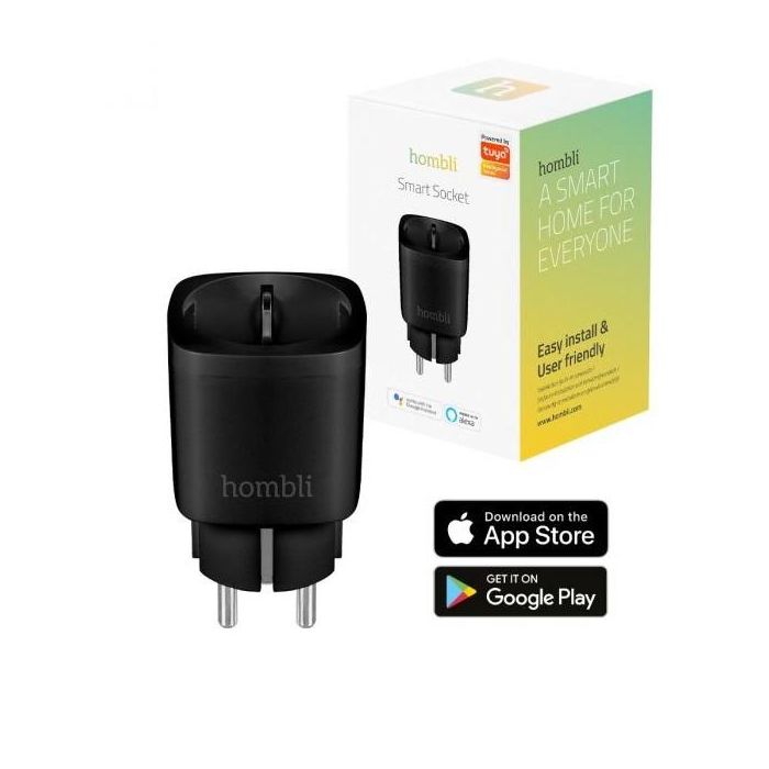 Hombli smarte Steckdose EU. schwarz 7 Hombli smarte Steckdose EU. schwarz 7