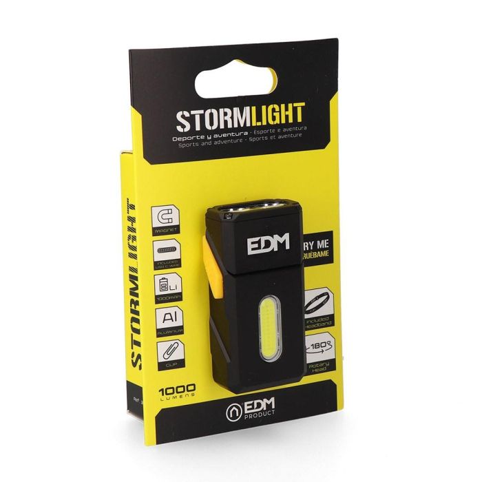 Mini linterna led stormlight, recargable, 13 W, 1000 lm 6