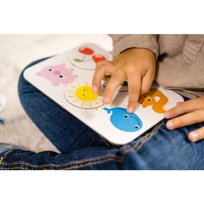 Nathan Little School - Juego Educativo de Colores y Formas para Niños, Aprendizaje Progresivo para Mayores de 2 Años 3 Nathan Little School - Juego Educativo de Colores y Formas para Niños, Aprendizaje Progresivo para Mayores de 2 Años 3