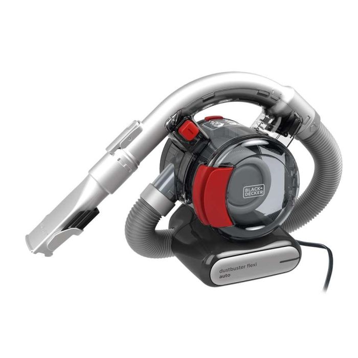 Black+Decker PD-1200-AV Aspirador de Mano para Coche 12V, Acción Ciclónica, Tubo Flexible, Motor en el Filtro 4 Black+Decker PD-1200-AV Aspirador de Mano para Coche 12V, Acción Ciclónica, Tubo Flexible, Motor en el Filtro 4