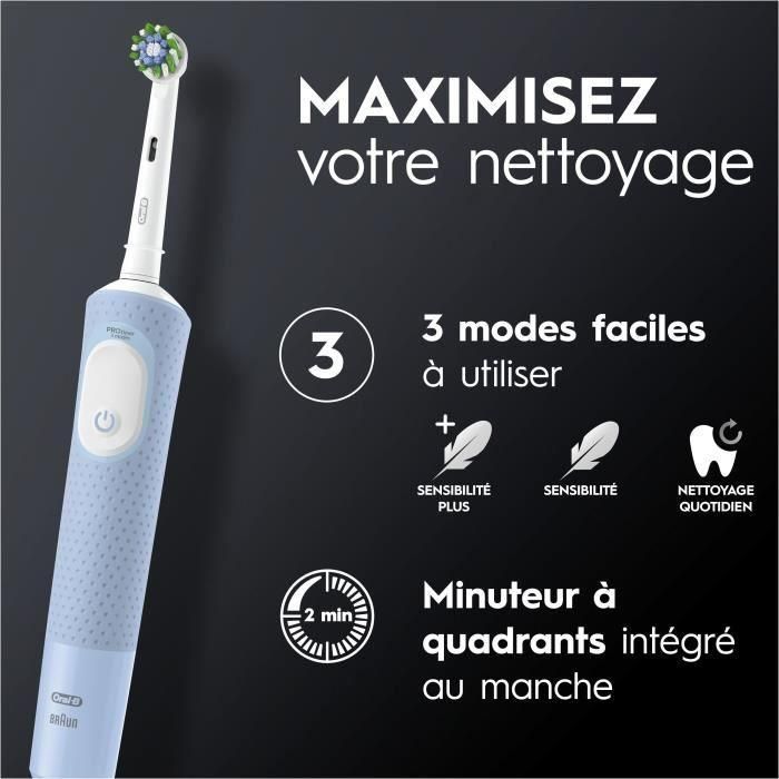 Oral-B Vitality Pro Azul Cepillo Eléctrico 4 Oral-B Vitality Pro Azul Cepillo Eléctrico 4