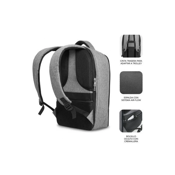 SUBBLIM Mochila Secure V2 AP Antitheft Backpack 16" Black 4