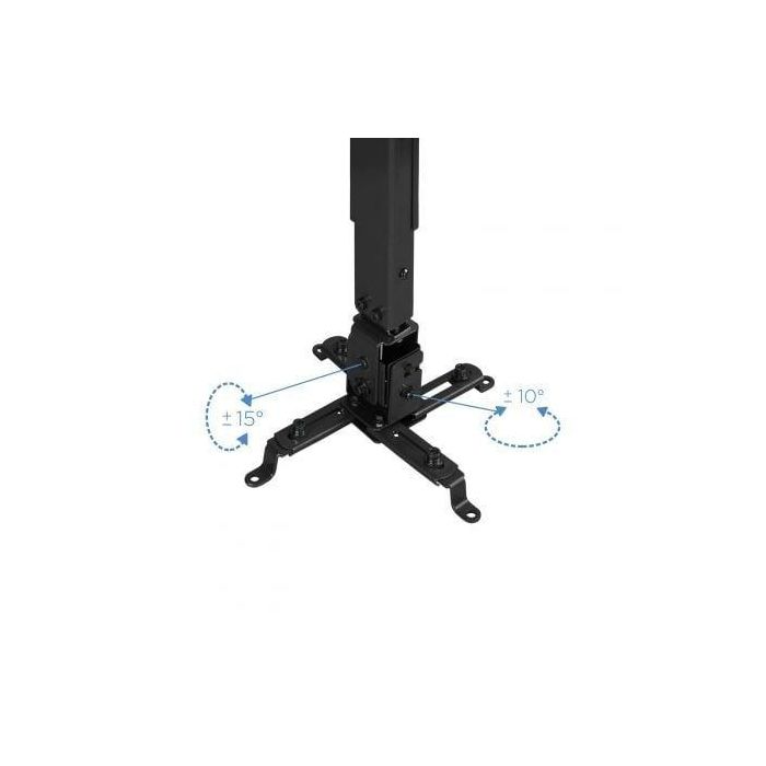 TOOQ SOPORTE PROYECTOR INCLINABLE TECHO NEGRO 2 TOOQ SOPORTE PROYECTOR INCLINABLE TECHO NEGRO 2