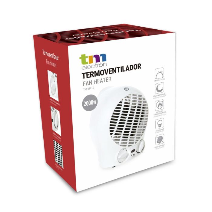 Termoventilador Portátil TM Electron 1000-2000 W 1