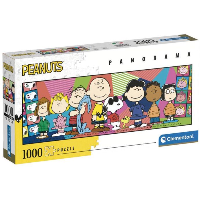 CLEMENTONI Puzzle Panorama Peanuts 1000 Piezas - 98x33 cm