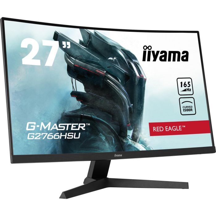 Iiyama G2766HSU-B1 Monitor Gaming 27" FHD 1920 x 1080, 1ms, 165Hz, VA, Curvo 1500R, FreeSync Premium, Negro 10