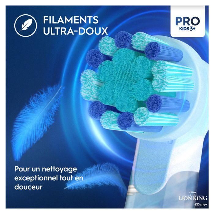 Cepillo de dientes eléctrico Oral-B Vitality Pro 103 El Rey León para niños a partir de 3 años 4