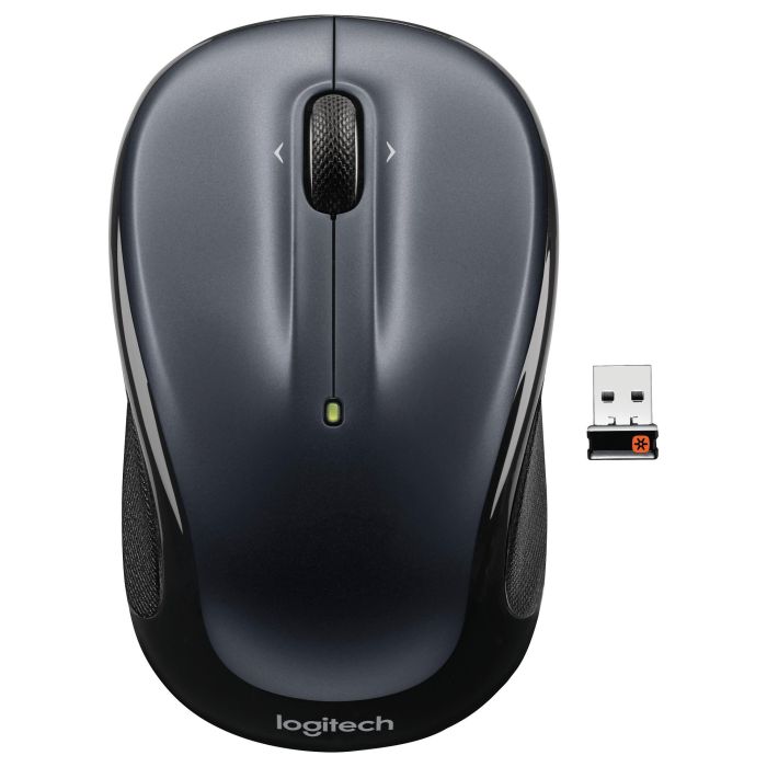 Logitech M325 Ratón Inalámbrico Óptico 1000 DPI Ambidextro Negro 1