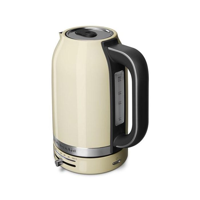 Kitchenaid Hervidor de Agua con Control de Temperatura 1.7L, 7 Posiciones de Calentamiento, Color Crema 1 Kitchenaid Hervidor de Agua con Control de Temperatura 1.7L, 7 Posiciones de Calentamiento, Color Crema 1