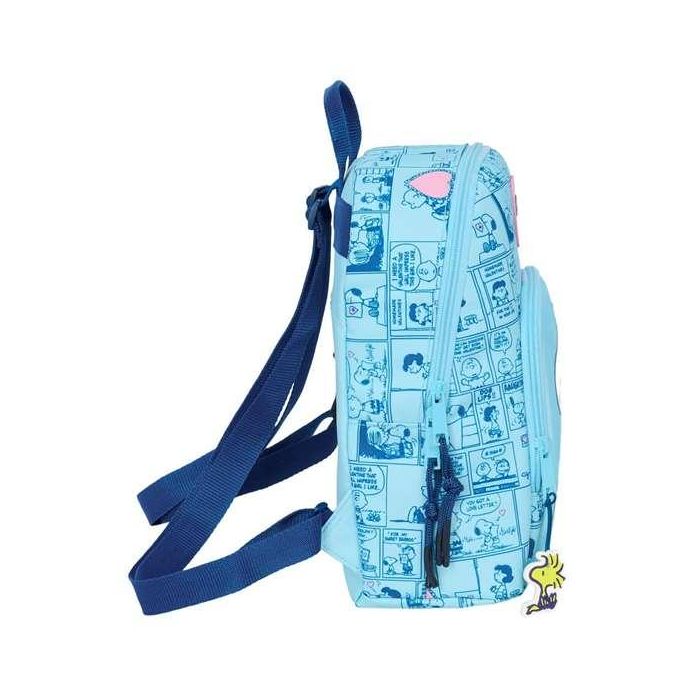 Mochila Casual Snoopy Love Azul claro 25 x 30 x 13 cm 2 Mochila Casual Snoopy Love Azul claro 25 x 30 x 13 cm 2