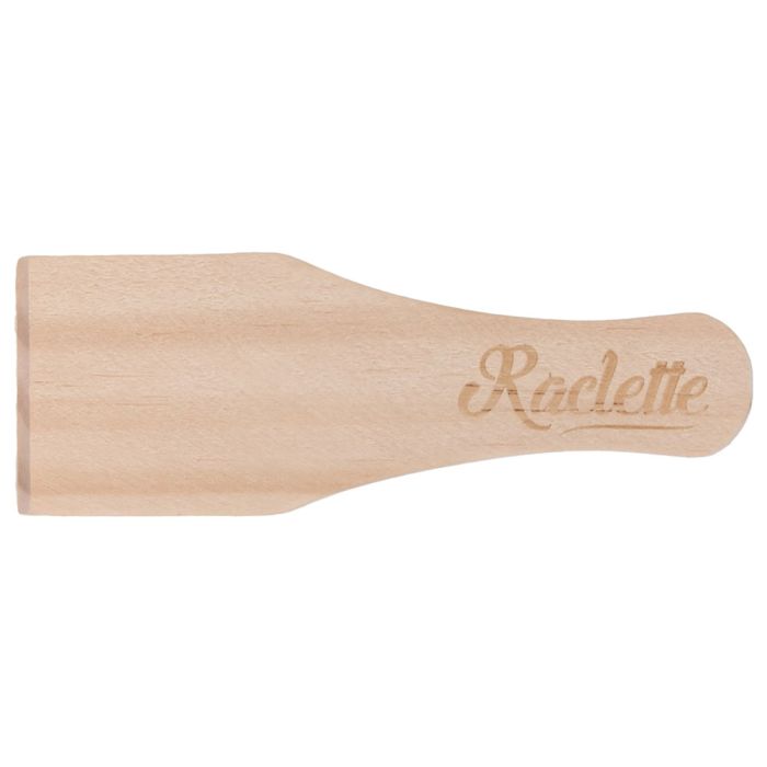 Espátula para raclette de madera x4 2