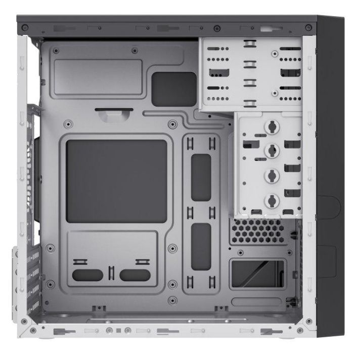 Unykach Aero C12 Caja PC Micro ATX Negra, USB 3.2, USB-C, Acero, ABS, Aluminio Cepillado 3 Unykach Aero C12 Caja PC Micro ATX Negra, USB 3.2, USB-C, Acero, ABS, Aluminio Cepillado 3