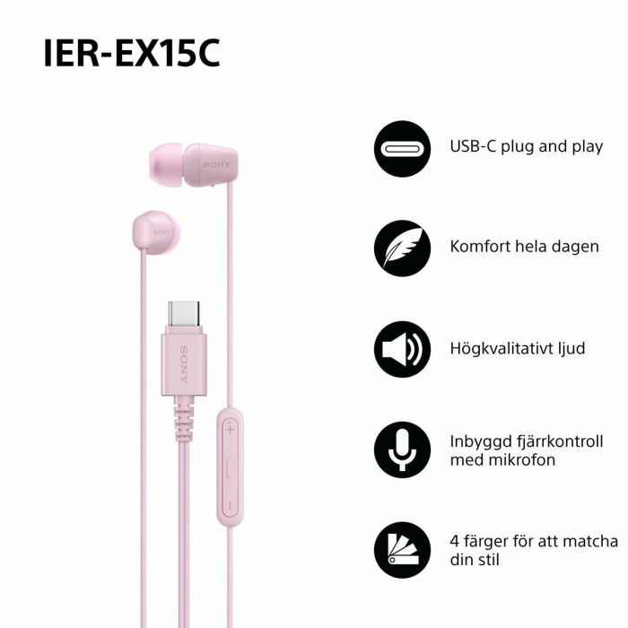 Auriculares Sony IEREX15CP 8