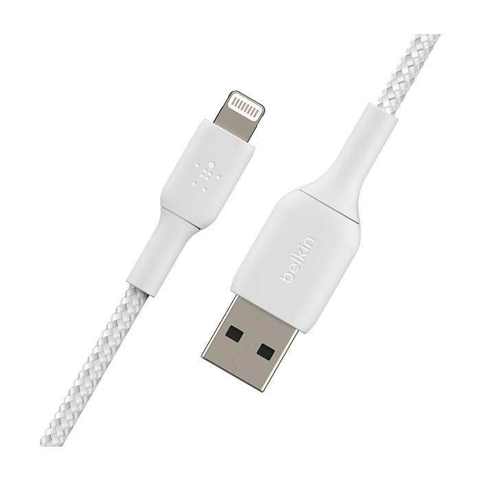 Belkin CAA002BT2MWH Cable de datos y carga Lightning a USB A, MFi, 2m, Blanco 4