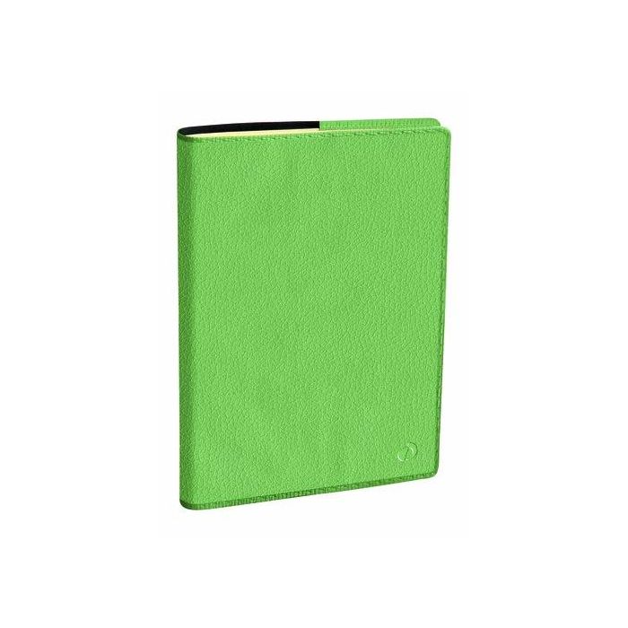 Agenda Anual (2026) Quo Vadis Note 27 Sp Marlow Sobrecubierta Cosida Tapa Simil Piel 210X270 S/V Con Notas Verde Almendra