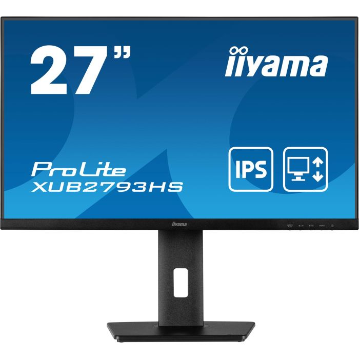 68,6cm/27" (1920x1080) iiyama XUB2793HS-B7 FHD 1ms 100Hz HDMI Black
