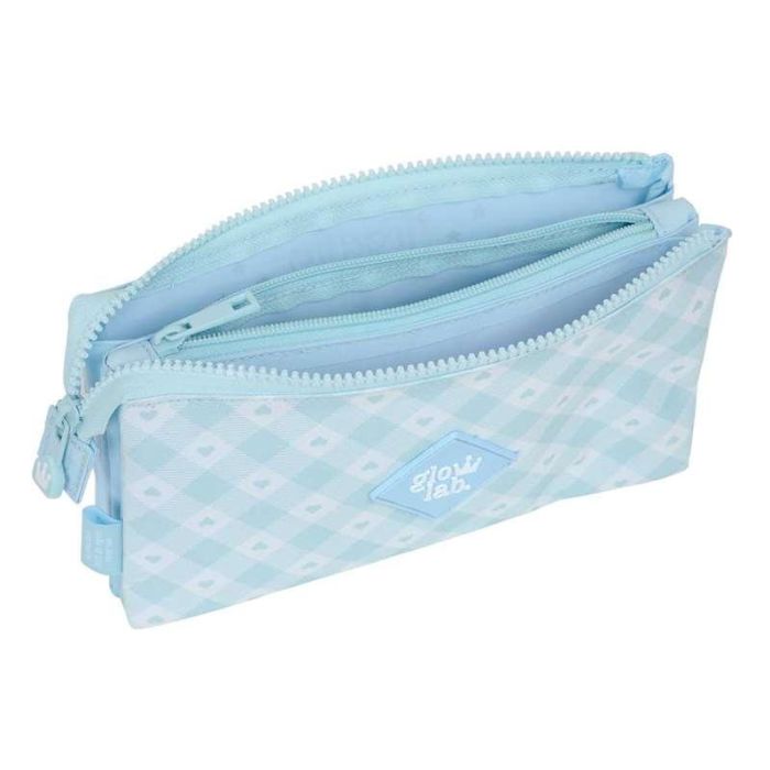 Portatodo Triple Glow Lab Cisnes Azul claro 22 x 12 x 3 cm 1 Portatodo Triple Glow Lab Cisnes Azul claro 22 x 12 x 3 cm 1