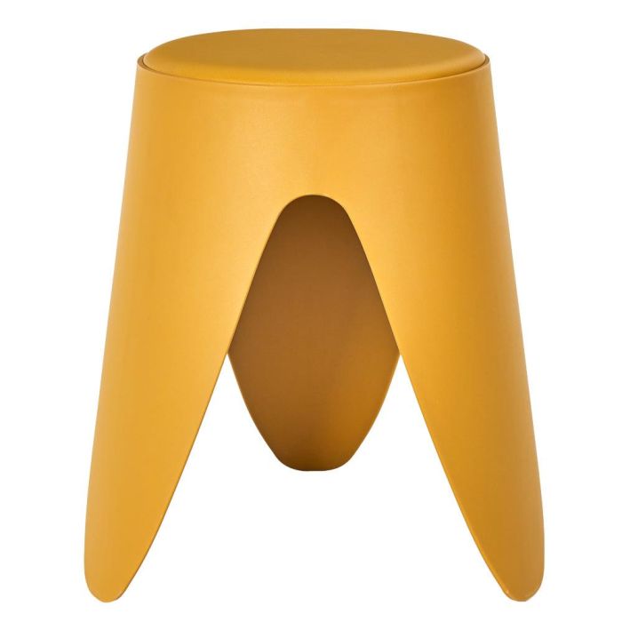 Taburete Eve Amarillo Mostaza Home Deco Factory