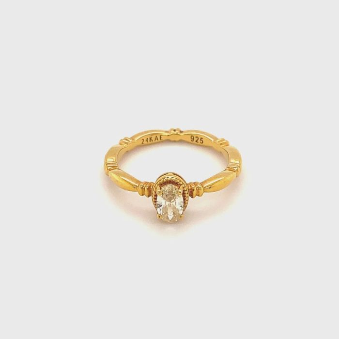 Anillo Mujer 24KAE 12441Y/56 16 Dorado 2 Anillo Mujer 24KAE 12441Y/56 16 Dorado 2