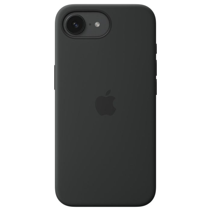 Apple MD3N4ZM/A Funda de Silicona Negra para iPhone 16e 1