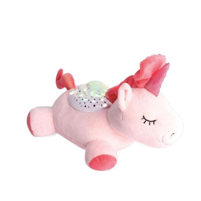 Proyector peluche unicornio 25cm