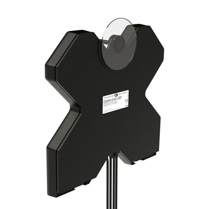 Panorama Antennas DMM4 Antena Portátil 4G/5G LTE CAT18/20 4x4 MiMO con Múltiples Opciones de Montaje y 4 Conectores SMA 4