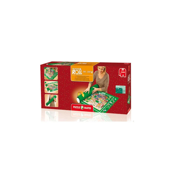 Goula Tapete Enrollable para Puzles de 500 a 2000 Piezas con Tubo para Guardar 0 Goula Tapete Enrollable para Puzles de 500 a 2000 Piezas con Tubo para Guardar 0