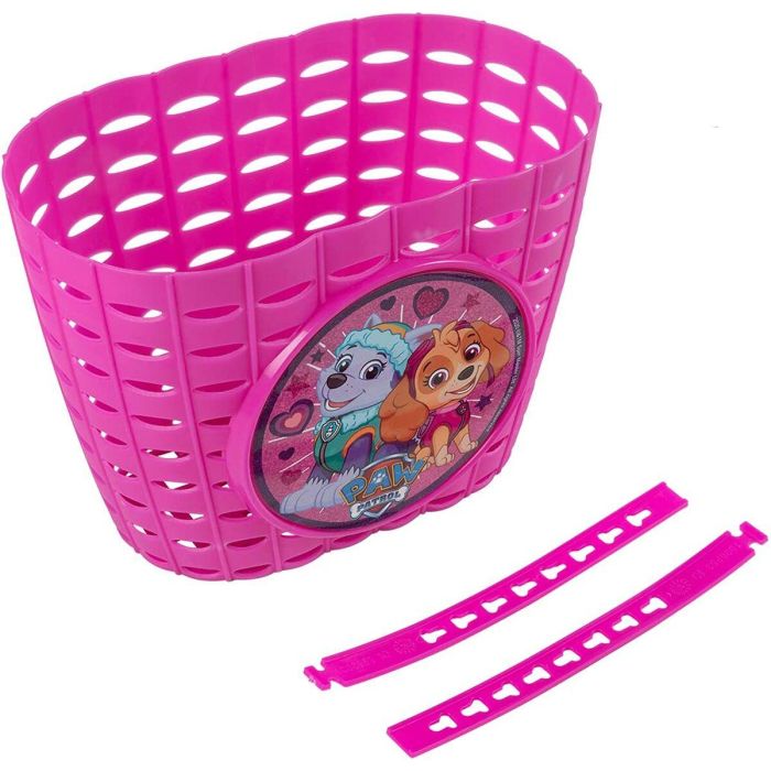 Cesta Infantil para Bicicleta The Paw Patrol Rosa 5