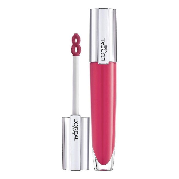 L'Oréal Paris Rouge Signature Brilliant Plump Lip Gloss Efecto Volumen #408-Accentua 3